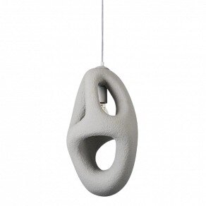 LED Pendant Lamp, E27, White/Grey