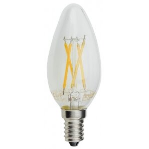 LED lemputė E14 C35 4W, neutrali balta šviesa