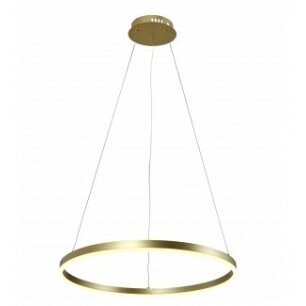 LED Pendant Lamp, 22W, Satin Gold, Warm Light