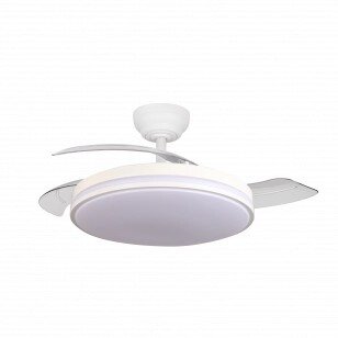 LED lubų šviestuvas/ventiliatorius, 30W, CCT šviesa, baltas, nuotolinis valdymas LED lubų šviestuvas/ventiliatorius, 30W, CCT šviesa, baltas, nuotolinis valdymas