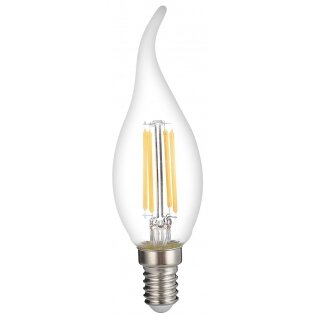 LED lemputė E14 C35 4W, tip, dimeriuojama, šilta balta šviesa