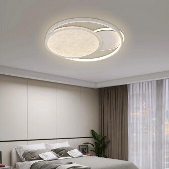 LED Ceiling Light, 64W, White/Grey, CCT Light, Remote Control 3