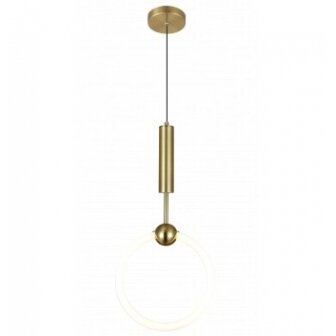 LED Pendant Lamp, 11W, Copper, Warm Light