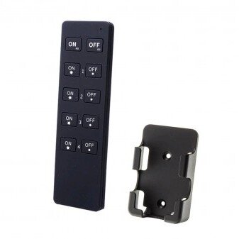 LED Brightness Remote Control Console, 4 Zones, Black 2