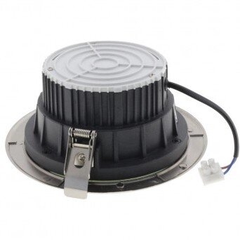 LED šviestuvas, apvalus, nerūdyjančio plieno, 20W, šilta balta šviesa 2