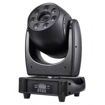 LED taškinis, rašto, judantis prožektorius WL-BW120, 120W balta, 12x0.2W RGB, 4in1 LED taškinis, rašto, judantis prožektorius WL-BW120, 120W balta, 12x0.2W RGB, 4in1