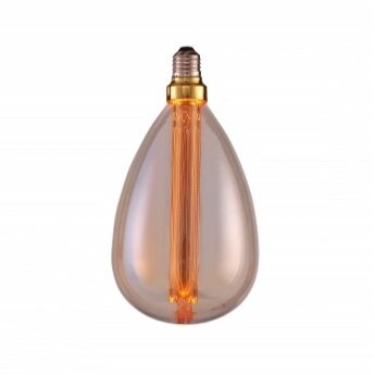 LED Bulb E27 3W, Amber, Warm Light