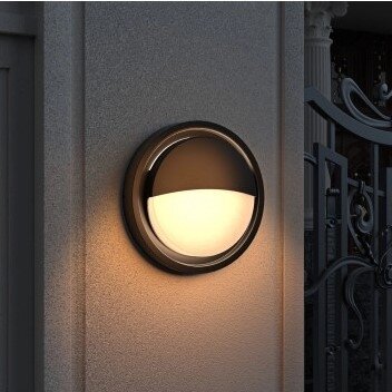 LED lubų šviestuvas, juodas, 24W, šilta balta šviesa 3