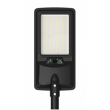 LED Solar Street Light, 18W, Remote Control, White Light