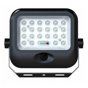 LED Solar Floodlight, 8W, Sensor, Remote Control, CCT