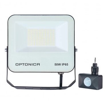 LED Floodlight, Black, 90Lm/W, 50W, CCT 3000K-6000K