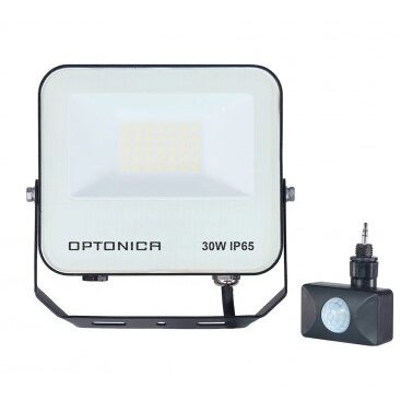 LED Floodlight, Black, 90Lm/W, 30W, CCT 3000K-6000K