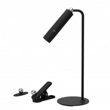 LED stalinis šviestuvas, 3W, multifunkcinis, įkraunamas, juodas, neutrali balta šviesa LED stalinis šviestuvas, 3W, multifunkcinis, įkraunamas, juodas, neutrali balta šviesa