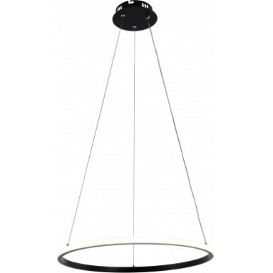 LED pakabinamas šviestuvas, 30W, juodas, dimeriuojamas, nuotolinis valdymas, CCT