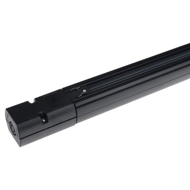 3F bėginė LED sistema, 2m, juoda