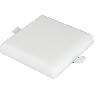 LED berėmė panelė, kvadratinė, 18W, šilta balta šviesa