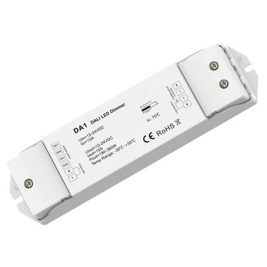 LED DALI Dimmer, 12-24V, 360W, 5 Years Warranty