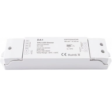 LED DALI Dimmer, 12-24V, 360W, 5 Years Warranty