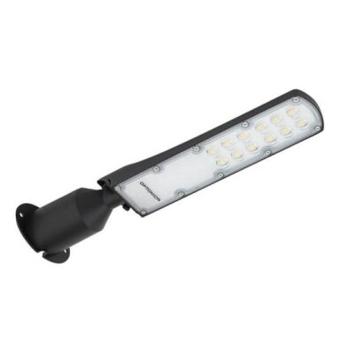 LED gatvės šviestuvas, reguliuojamas spindulys, 3 metai garantija, dienos/nakties sensorius, 100Lm/W, 30W, neutrali balta šviesa LED gatvės šviestuvas, reguliuojamas spindulys, 3 metai garantija, dienos/nakties sensorius, 100Lm/W, 30W, neutrali balta šviesa