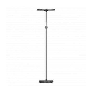 LED grindinis šviestuvas, 40+8W, juodas, nuotolinis valdymas, RGB CCT