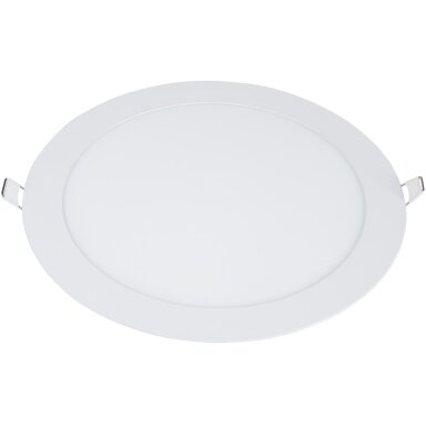 LED įmontuojamas modulis, apvalus, 18W, šalta balta šviesa