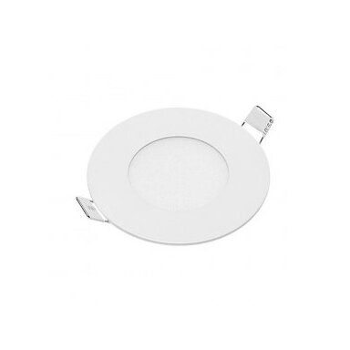 LED įmontuojamas modulis, apvalus, 3W, neutrali balta šviesa