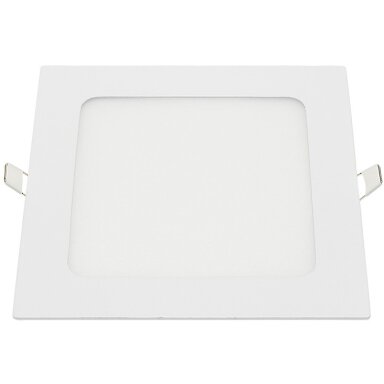 LED įmontuojamas modulis, kvadratinis, 12W, neutrali balta šviesa