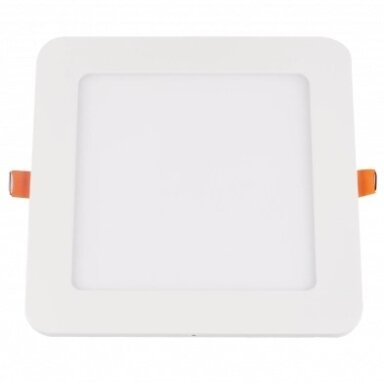 LED įmontuojamas modulis, kvadratinis, baltas, 18W, CCT šviesa