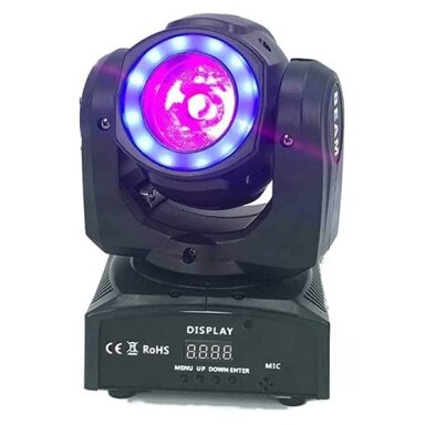 LED Moving Head, 60W, RGBW, Mini, 5050SMD, 3in1