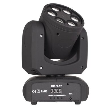 LED Shaking Head, 6x10W, Laser, Bee Eyes