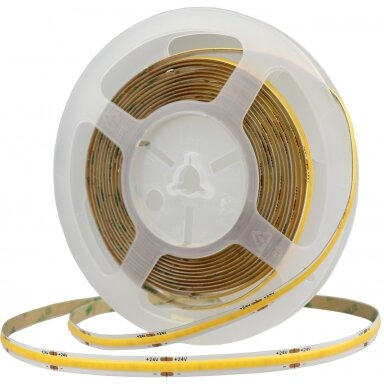 LED Strip 10W/m, 900Lm/m, 24V, Ra90, Warm Light