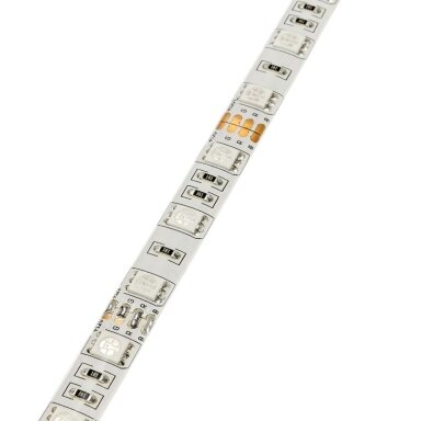 LED juosta, 14.4W/m, 1000Lm/m, 12V, Pro, IP54, RGB spalvos