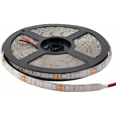 LED juosta, 14.4W/m, 1000Lm/m, 12V, Pro, IP54, mėlyna šviesa
