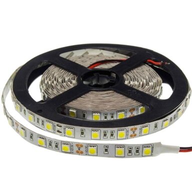 LED juosta, 14.4W/m, 1000Lm/m, 12V, Pro, šilta balta šviesa