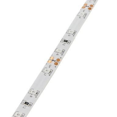 LED juosta, 4.8W/m, 300Lm/m, 12V, Pro, IP54, šilta balta šviesa