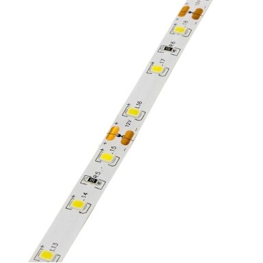LED juosta, 9.6W/m, 300Lm/m, 12V, Pro, IP54, šilta balta šviesa