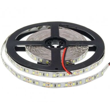 LED juosta, 9.6W/m, 600Lm/m, 12V, Pro, šilta balta šviesa