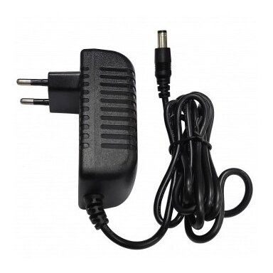 LED juostos maitinimo šaltinis, 12V, 24W, IP44, su 220V kištuku