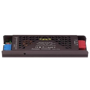 LED juostos maitinimo šaltinis, 150W, 12V, 12.5A, tylus