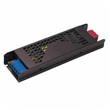LED juostos maitinimo šaltinis, 200W, 12V, 16.5A, tylus