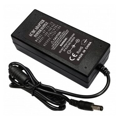 LED juostos maitinimo šaltinis, 24V, 72W, IP44, su 220V kištuku