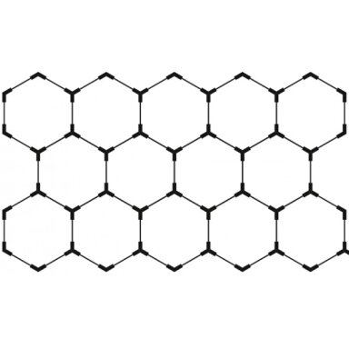 LED korys (hexagon), 14HEX, 456W, CCT šviesa