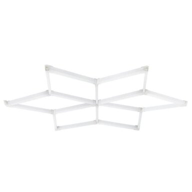 LED korys (hexagon), 6HEX, 126W, šalta balta šviesa
