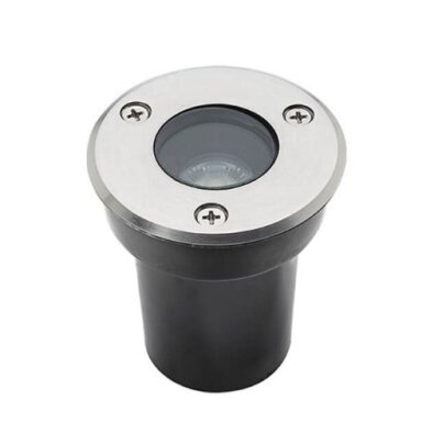 LED lauko taškinis šviestuvas, įmontuojamas, 1W, šalta balta šviesa