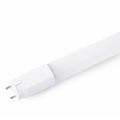 LED lempa T8 22W, pasukama, 5 metai garantija, šilta balta šviesa