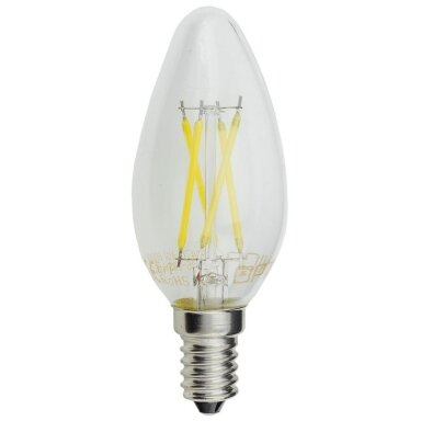 LED lemputė E14 C35 4W, dimeriuojama, neutrali balta šviesa