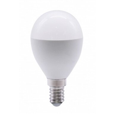 LED lemputė E14 G46 10W, šalta balta šviesa
