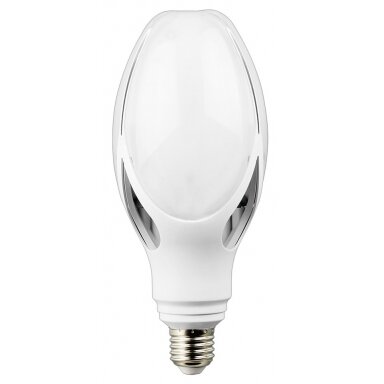 LED lemputė E27 40W, šalta balta šviesa