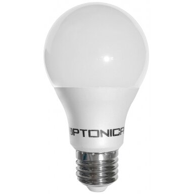 LED lemputė E27 A60 10W, 5 metai garantija, neutrali balta šviesa