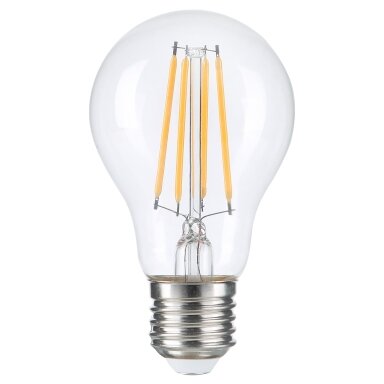 LED lemputė E27 A60 10W, šilta balta šviesa